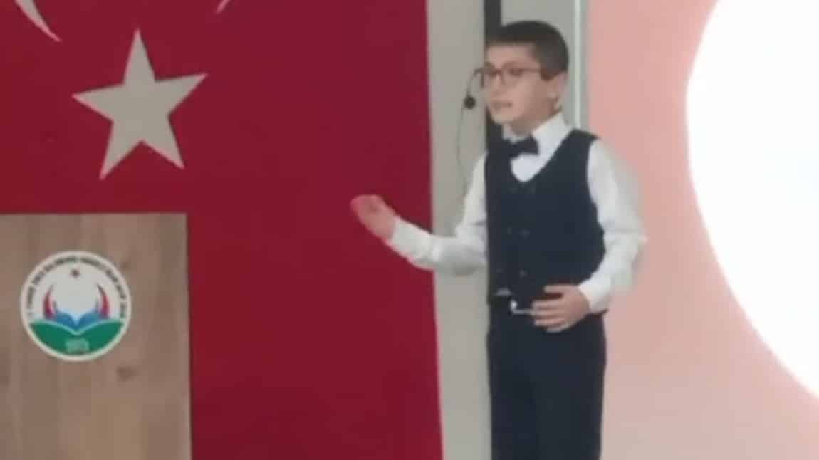 Öğrencimiz Sefa Berk BEYAZOĞLU'ndan Büyük Başarı 